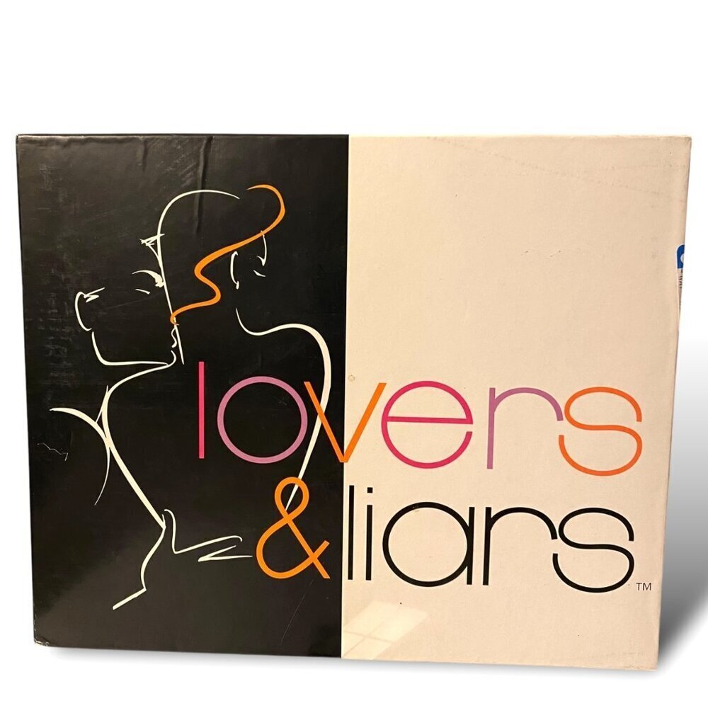 Vintage 90's Lovers & Liars Card Game 2-8 Players Couples Group